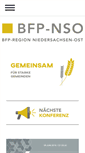Mobile Screenshot of bfp-nso.de